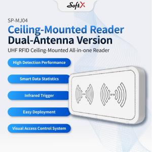 Ceiling-Mounted Reader Dual-Antenna Version