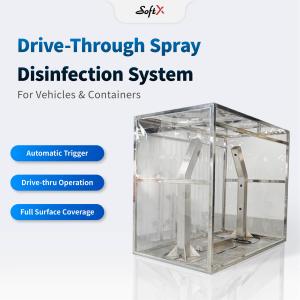 Drive-Through Spray Disinfection System